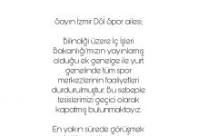 İç İşleri Bakanlığı Ek Genelgesi